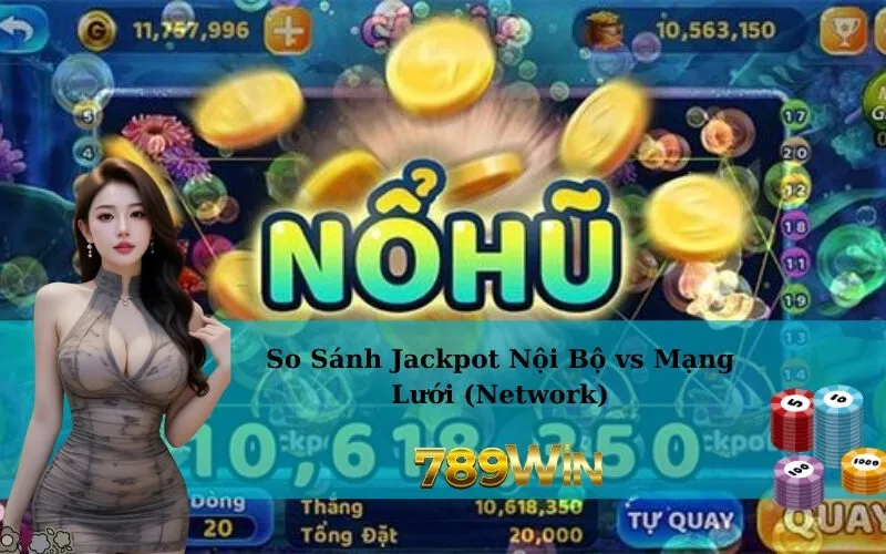 So Sánh Jackpot Nội Bộ vs Mạng Lưới (Network)